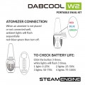 Dabcool W2 Portable Enail Kit [ 1500mAh ]
